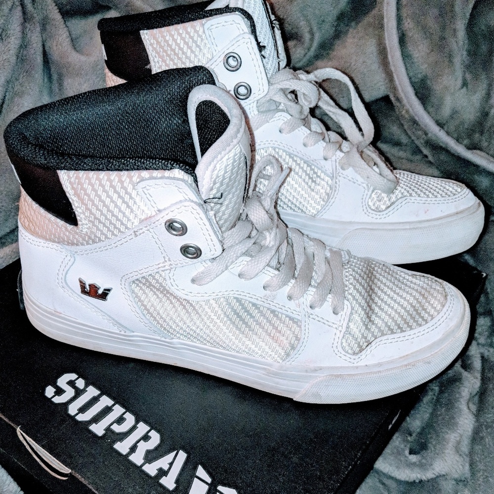 Supra Vaider - white - size 8